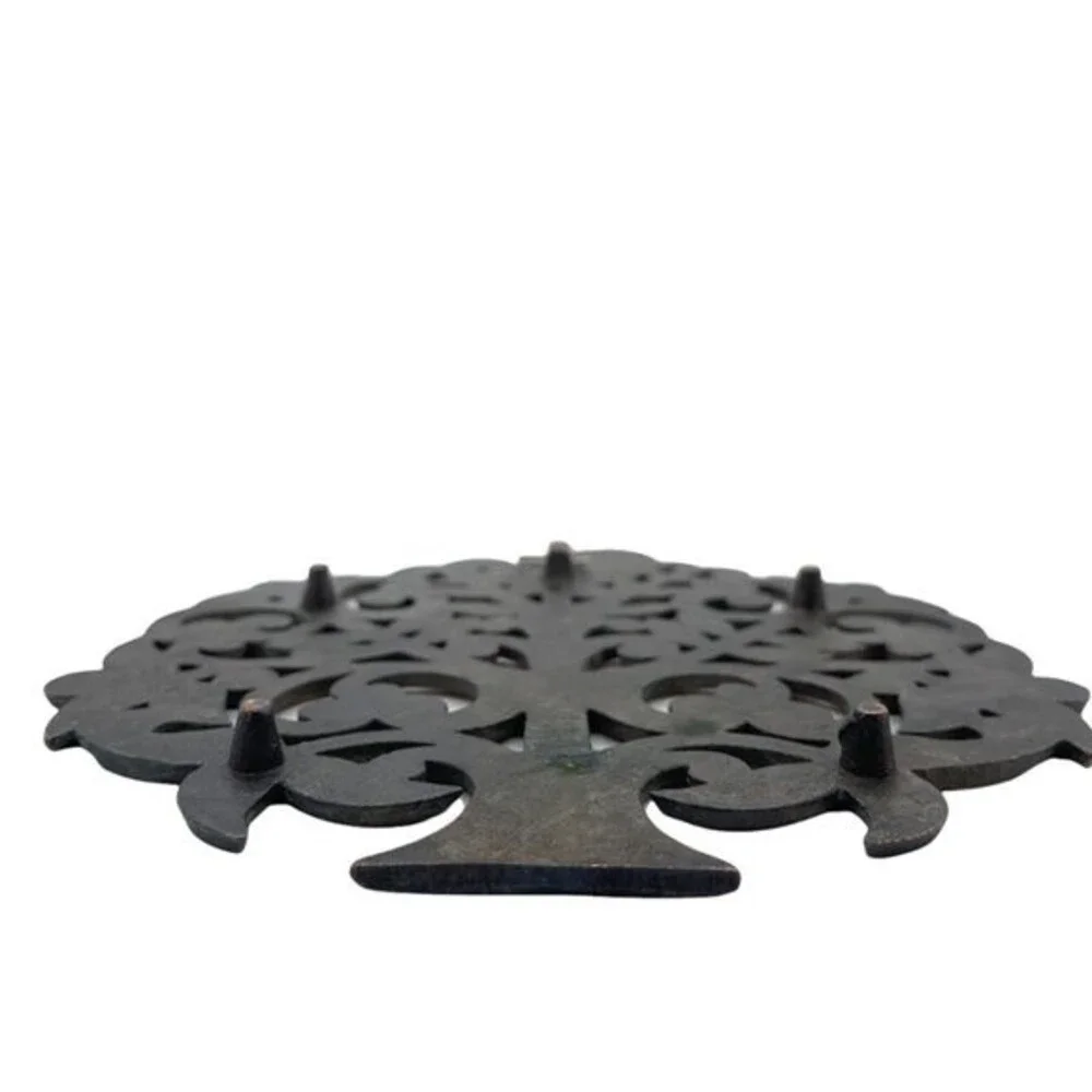 Partridge in a Pear Tree Trivet Table Decor Brass Wall Art Decor - Picture 2 of 5